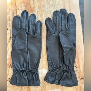 Vintage US Military Flyers Leather Glove Shells Brown Sheepskin Mens Medium 5